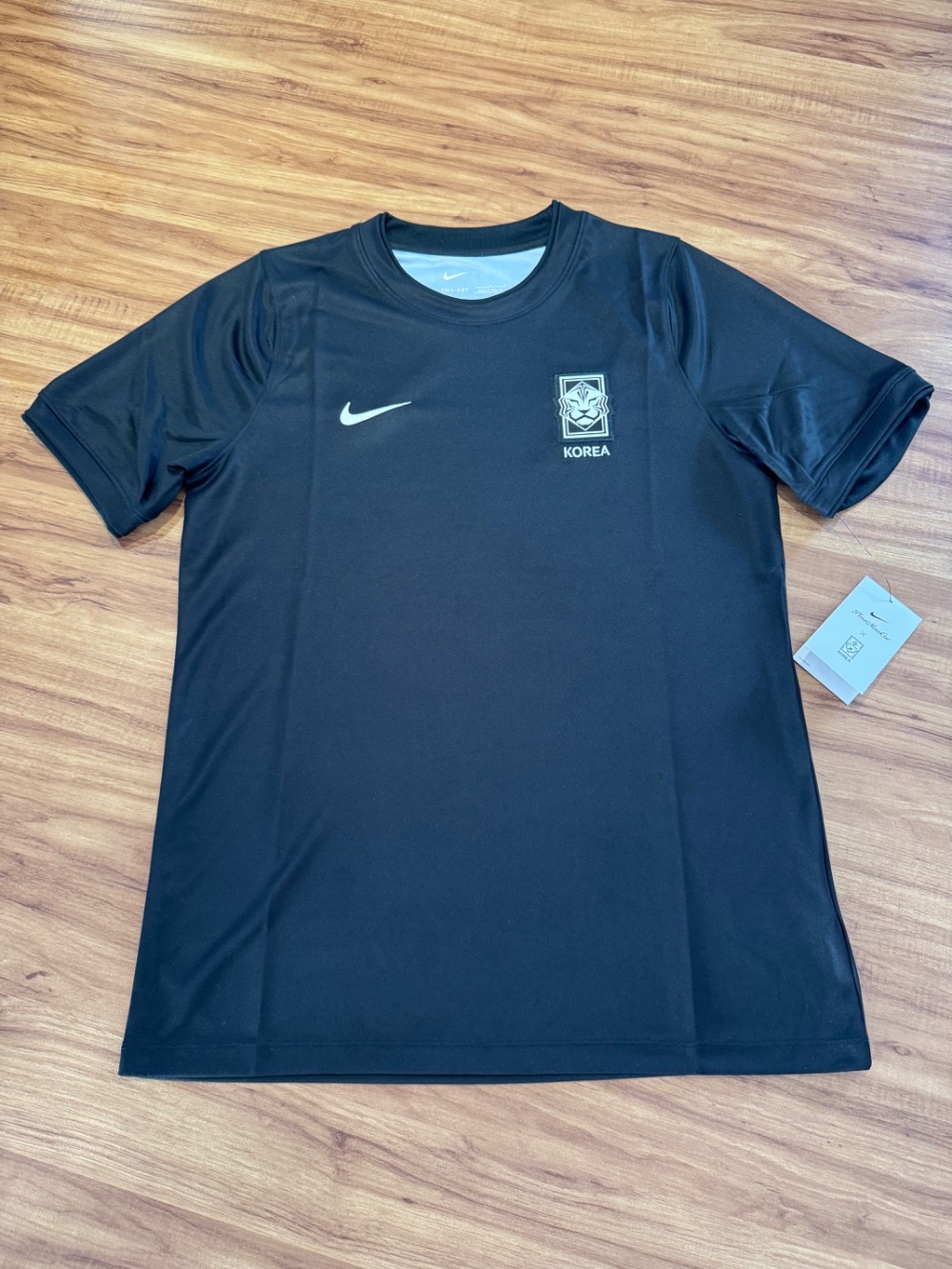 PEACEMINUSONE x South Korea x Nike Camiseta KFA Academy Pro Football Black — M / G, Novo