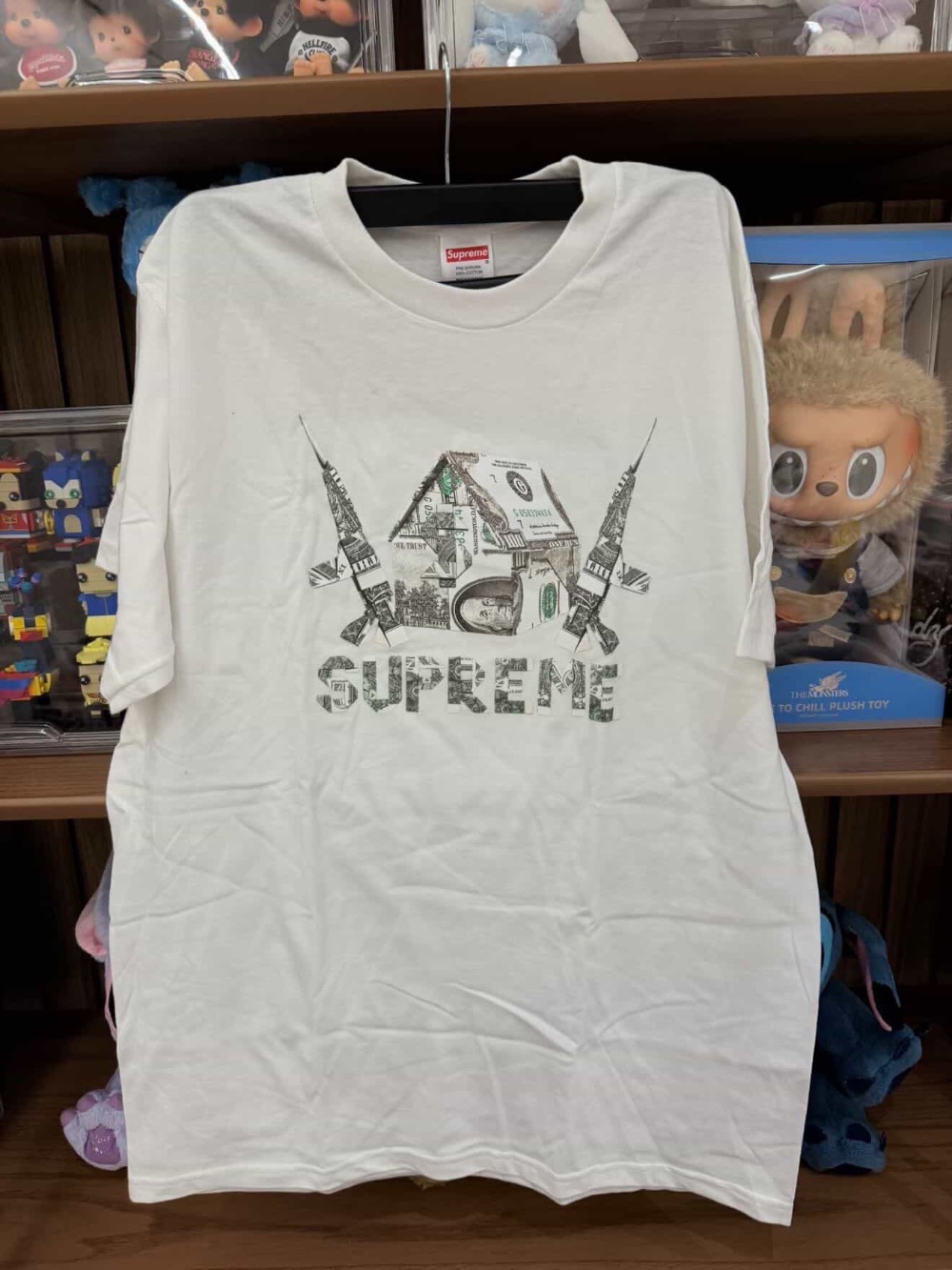 Camiseta Supreme Origami White SS26-W7 — XXG, Novo