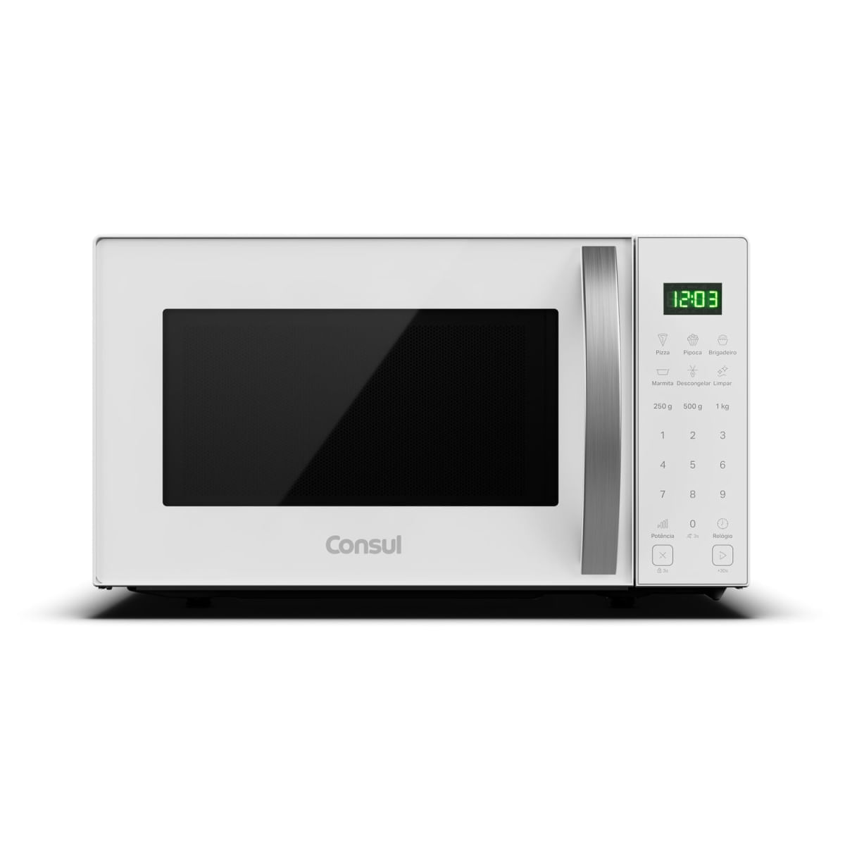 Micro-ondas 23 Litros com Função Marmita Branco Consul - CMS23AB 220