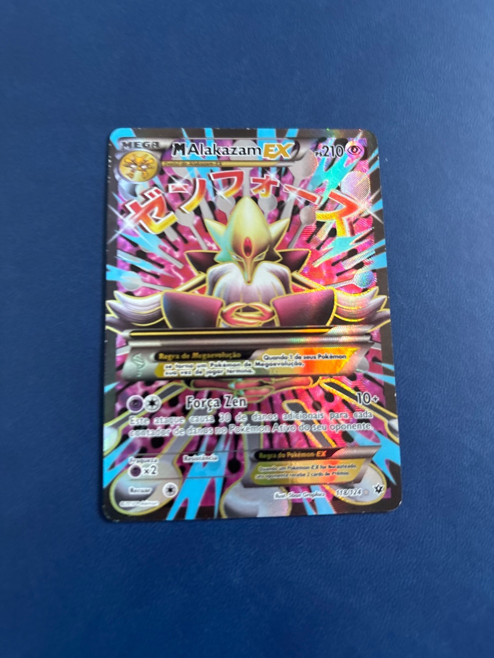 M-Alakazam-EX (118/124) Fusão de Destinos Pokémon TCG — Damaged, Usado