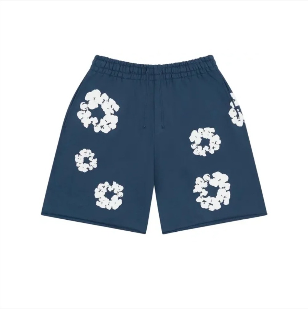 Bermuda Denim Tears The Cotton Wreath Navy — G, Novo
