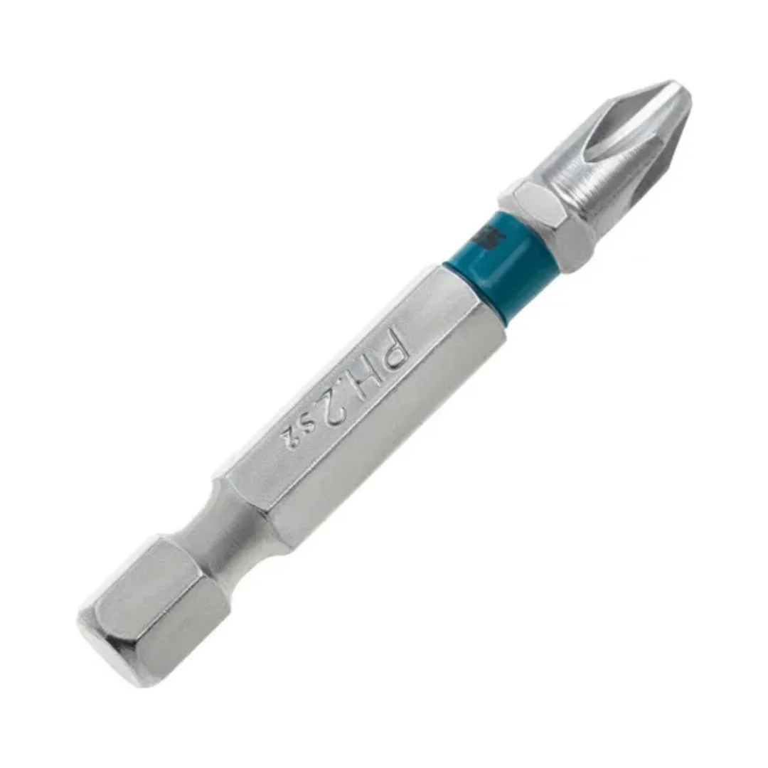 BITS PHILLIPS ENC. 1/4 PR. 50MM PONTA 3/16 PH1 AÇO S2 2 PÇS-GROSS