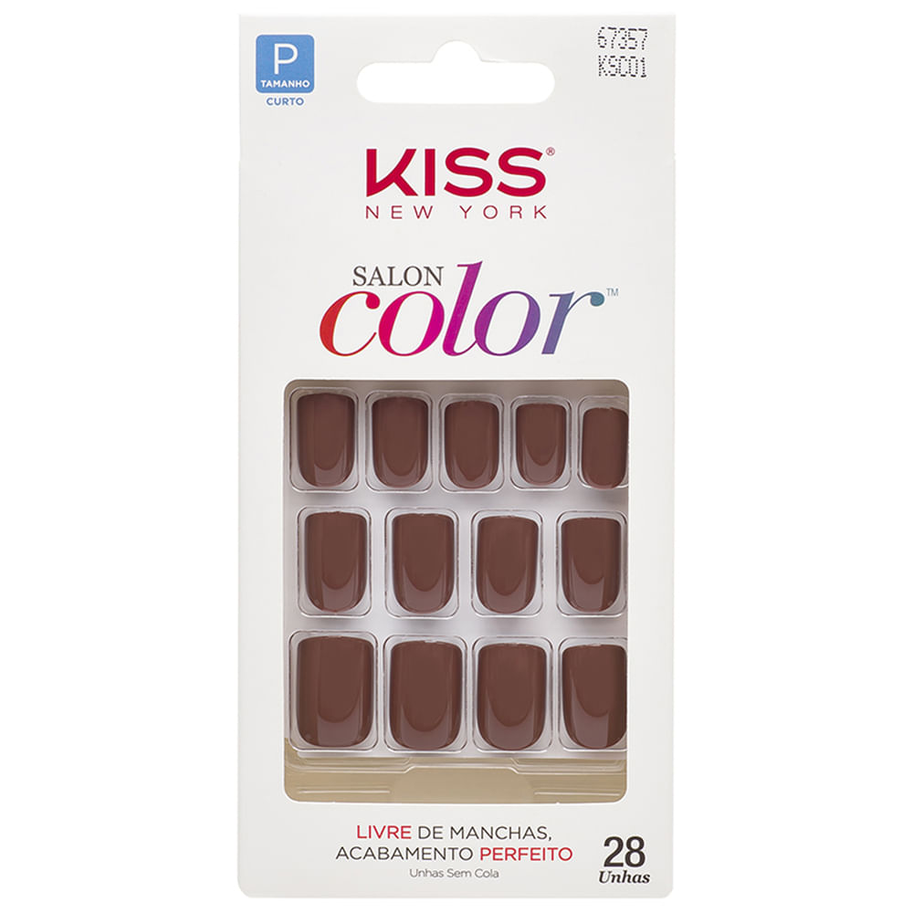 Salon Color Vanity First Kiss - Unhas Postiças — 1 Un
