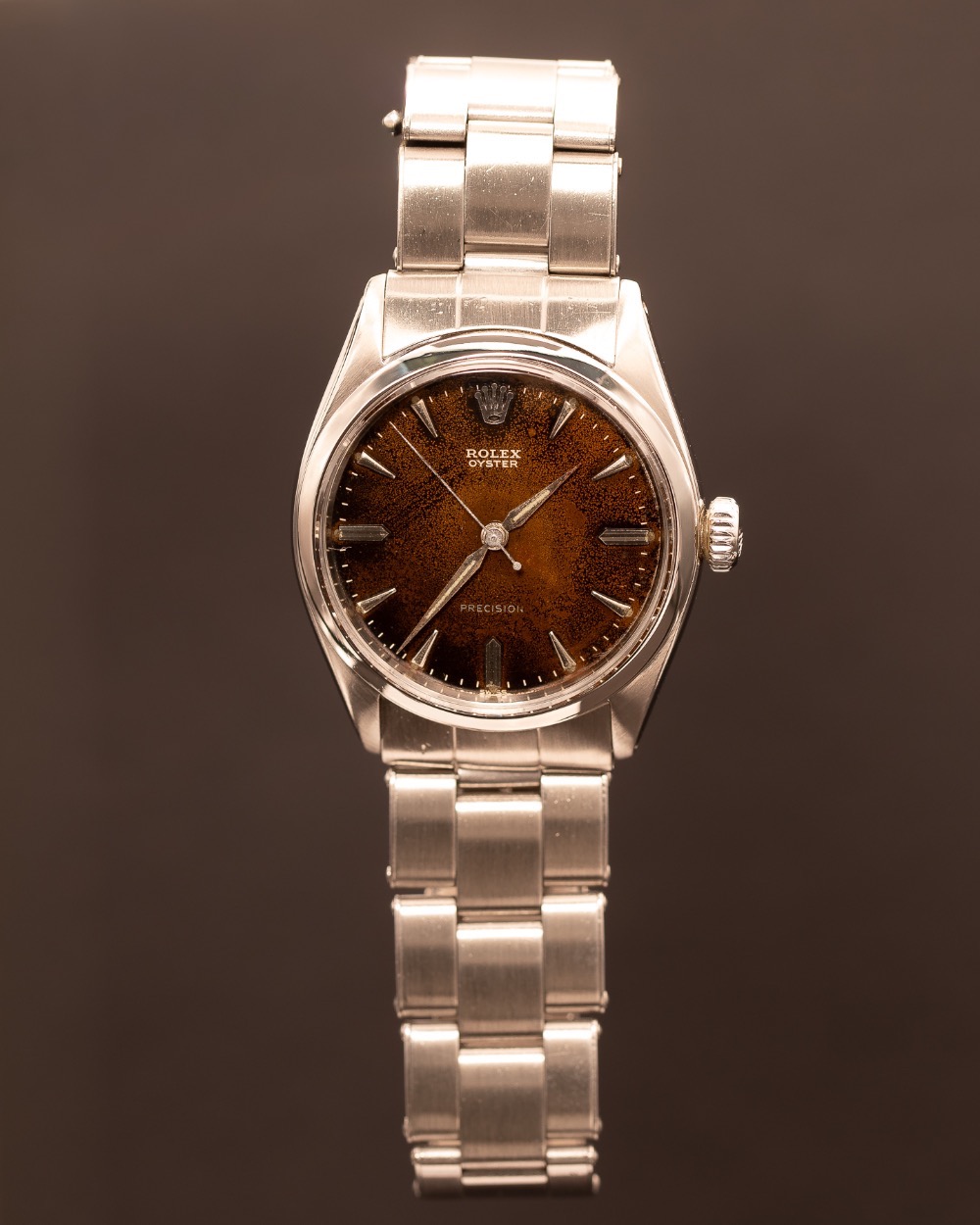 Relógio Rolex Vintage Oyster Perpetual Caramel 34mm — Único, Usado