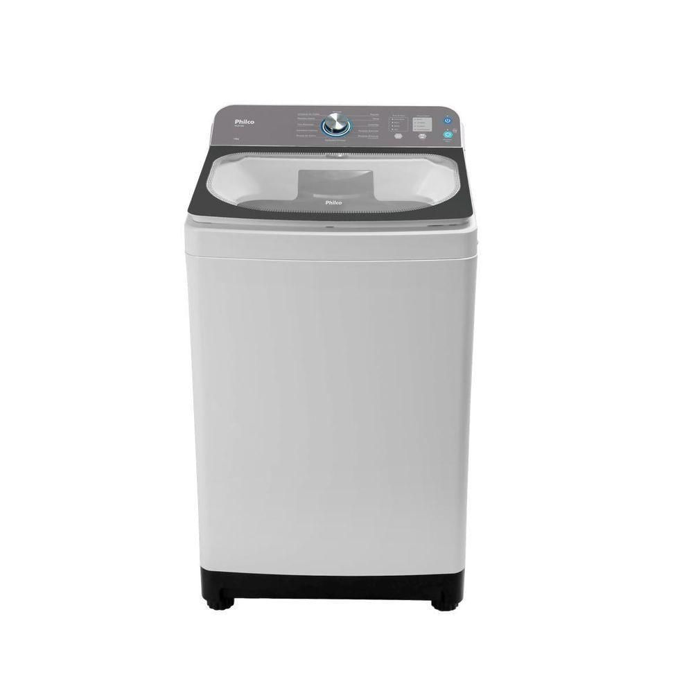Máquina de Lavar Roupas Philco PLR14A 14kg Automática Branca com 12 Programas 110V