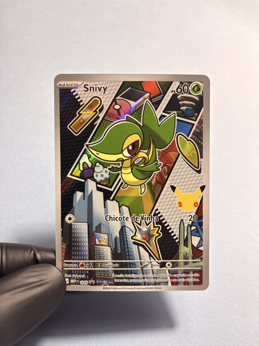 Snivy (49) Mega Promos Pokémon TCG — Near Mint, Novo