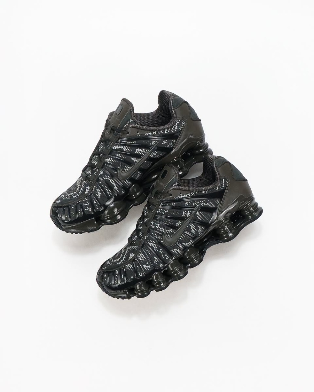 Nike Shox TL Newsprint Black — 40, Novo