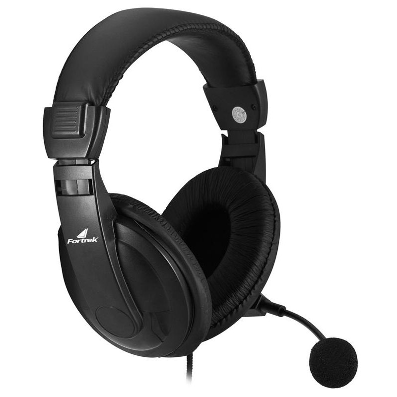 Headset Fortrek Multimídia HSL-102 - com Controle de Volume - Conector 3.5mm - 62889
