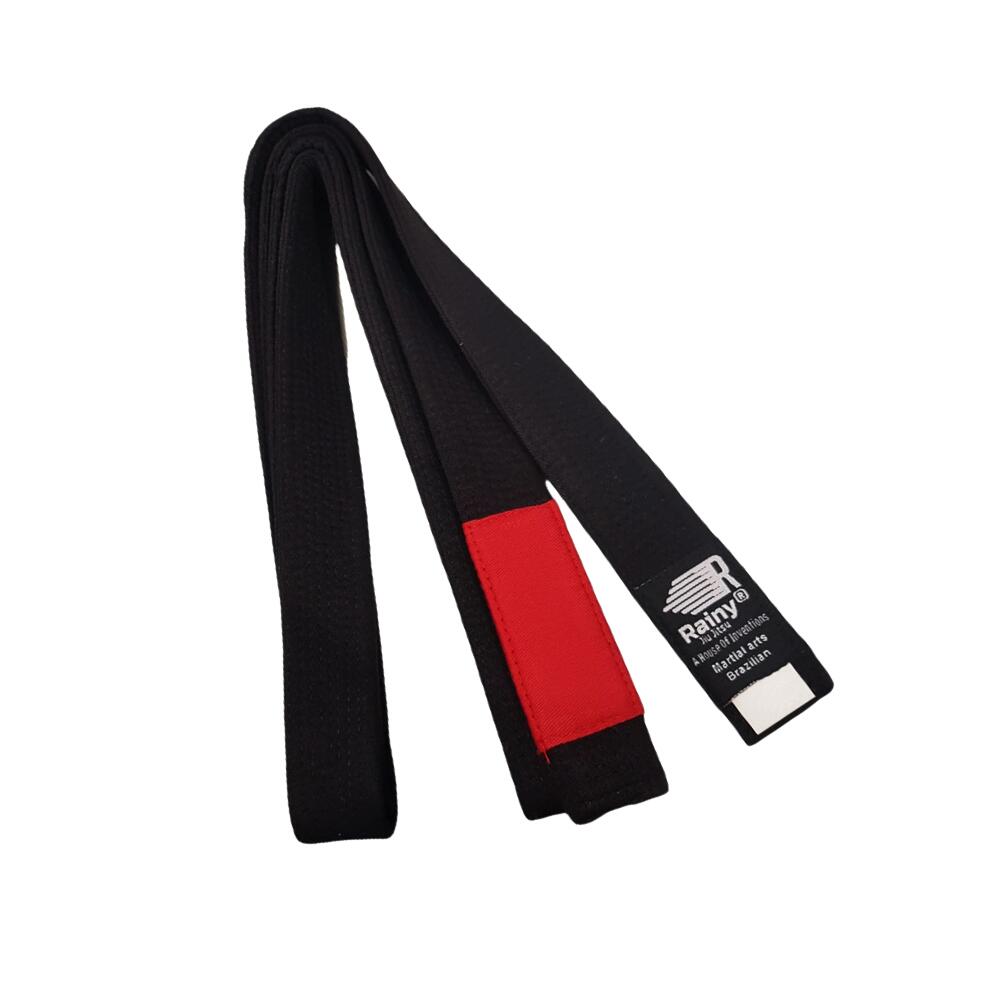 Faixa Kimono Reforçada Jiu Jitsu Rainy - Preto - a2