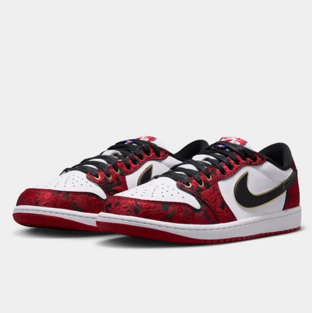 Air Jordan 1 Low Last Dance At The Garden Varsity Red — 43, Novo