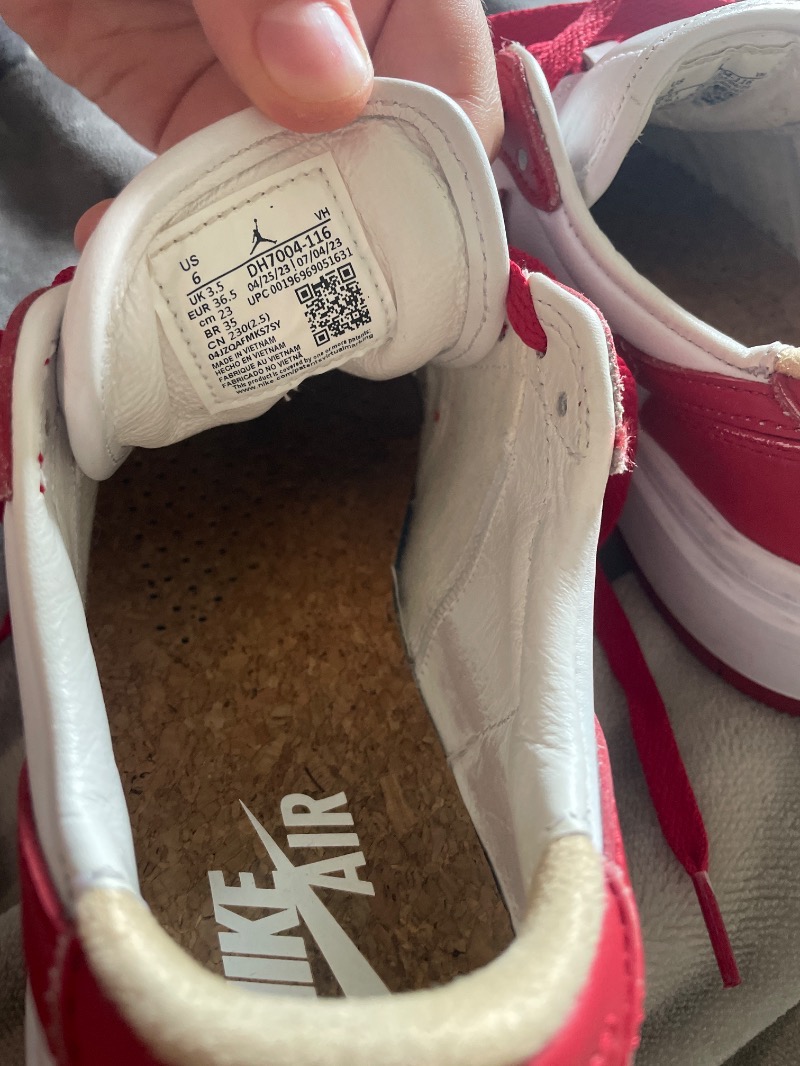 Foto 5 de Air Jordan 1 Elevate Low Fire Red — 35, Usado