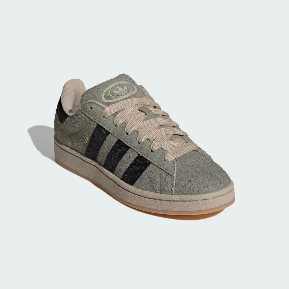 adidas Campus 00s Silver Pebble Stone Khaki — 34 / 35 / 36 / 37 / 38 / 39, Novo