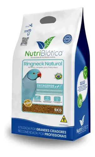 Ração Extrusada Nutribiótica Ring Neck Natural 5kg