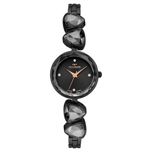 Relógio Technos Feminino Crystal Preto - 2035NGH/1P