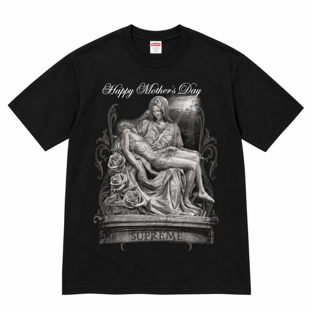 Camiseta Supreme Tears Black FW26-W8 — G, Novo
