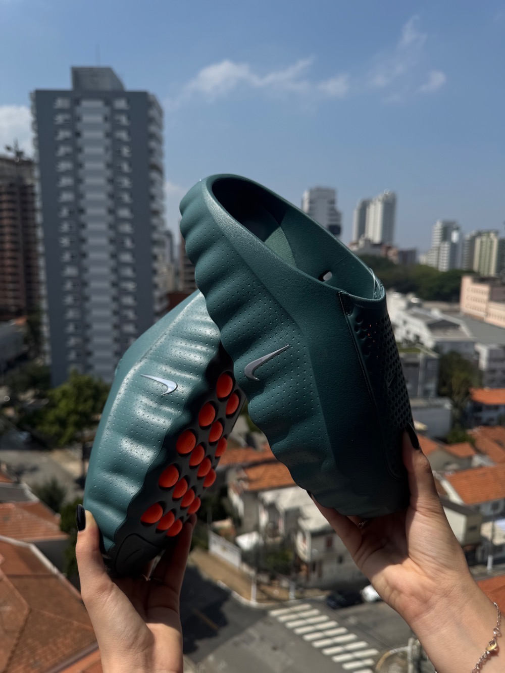 Nike Mind 001 Slide Mineral Slate — 43, Novo