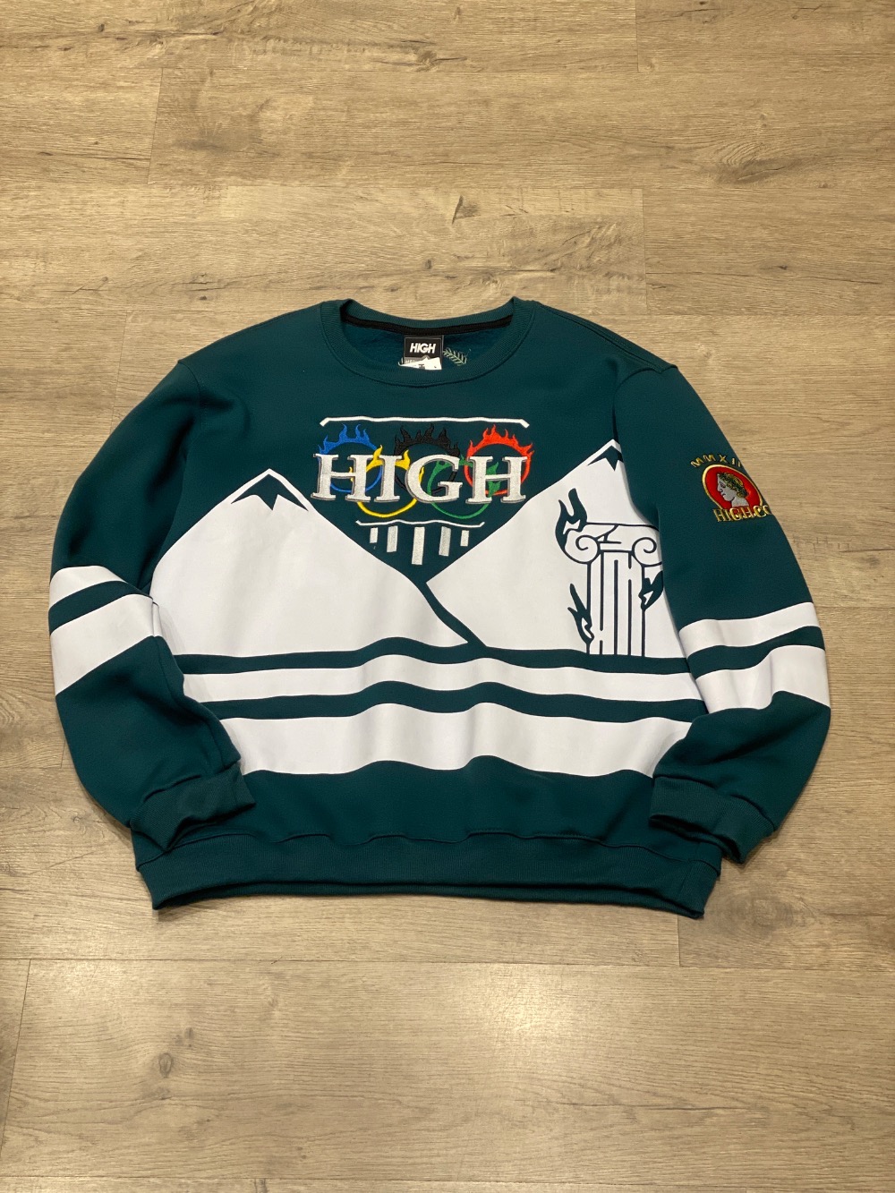 Moletom High Company Olympic Night Green — M, Novo