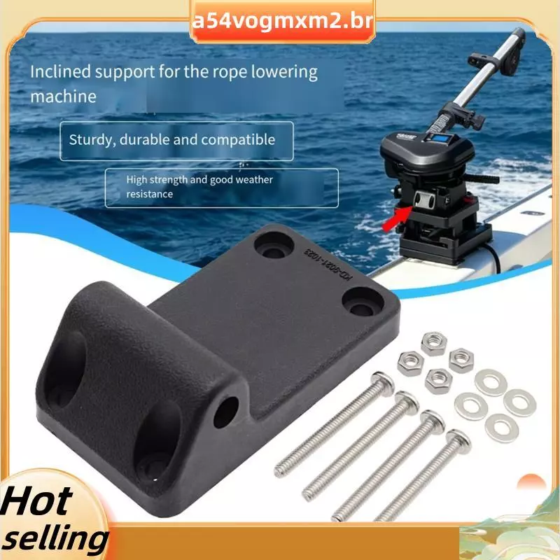 1023 Suporte De Montagem Inclinado De Pesca De Barco Base Fixa Para Downrigger