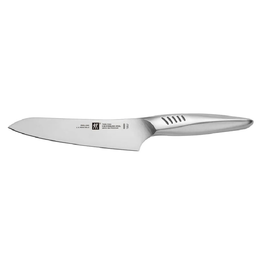 FACA DO CHEFE ZWILLING TWIN FIN 2 13CM COMPACTA EM AÇO INOX 309101310