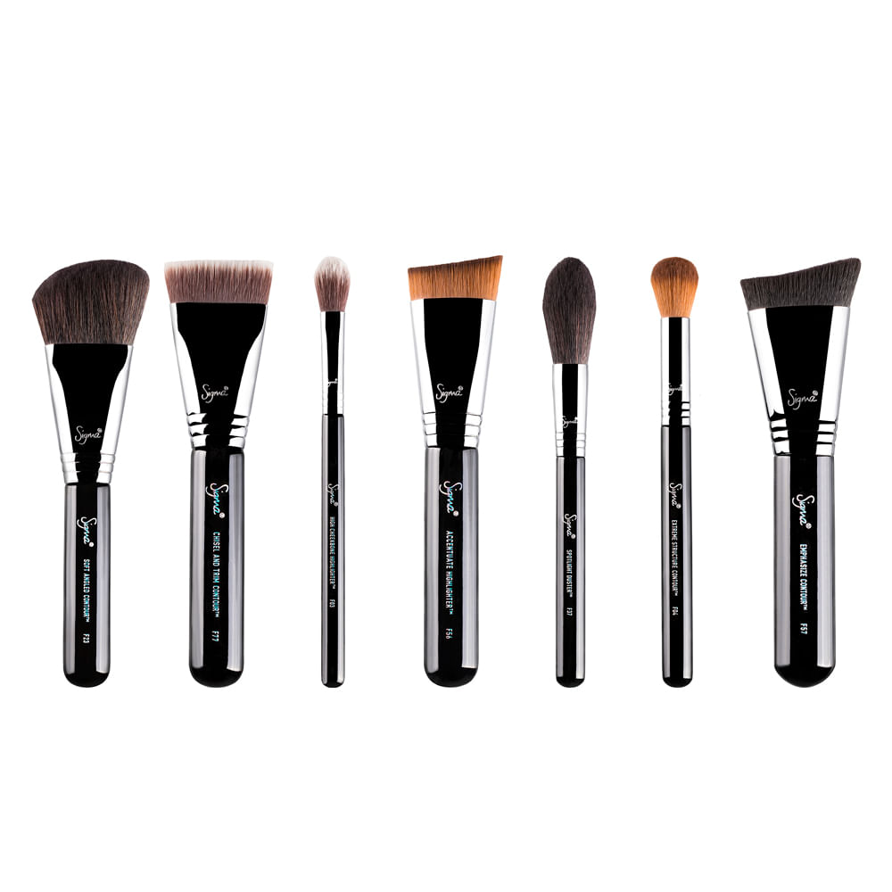 Sigma Beauty Highlight and Contour Brush Kit - Pincéis — Kit