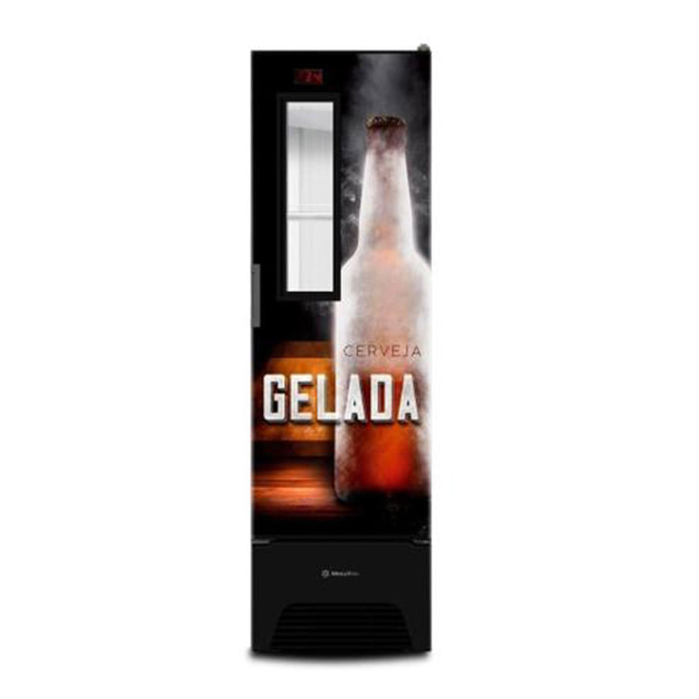 Cervejeira Metalfrio 300 Litros Optima com Visor Expositor Slim VN28FP – 127 volts
