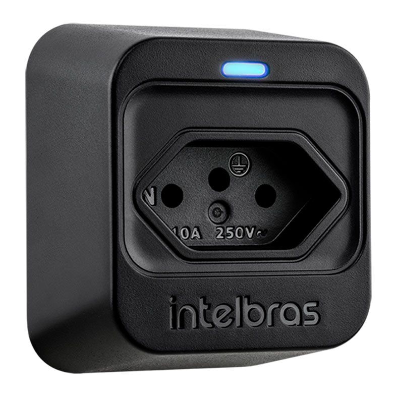 Foto 3 de Protetor Intelbras EPS 301, 10A, Preto, EPS-301-BK
