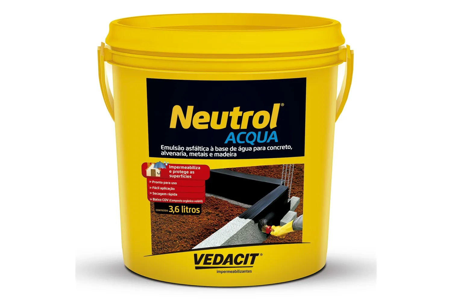 NEUTROL BASE AGUA 3,6L VEDACIT