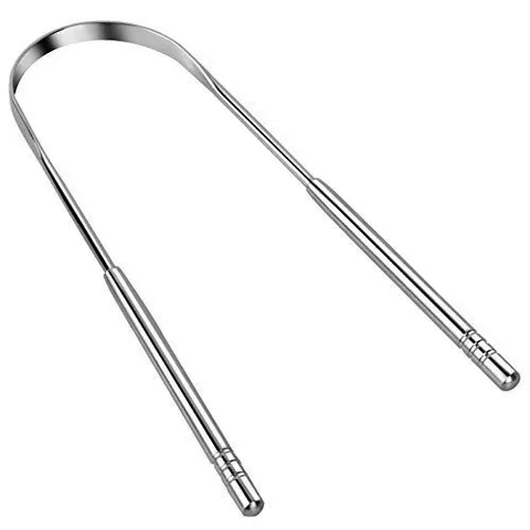 NO2PROBLEMS, Raspador de Língua, Aço Inox, Limpeza Bucal
