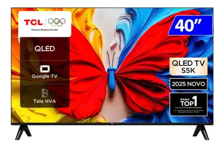 Smart TV QLED 40 Full HD Wi-Fi Android Semp TCL