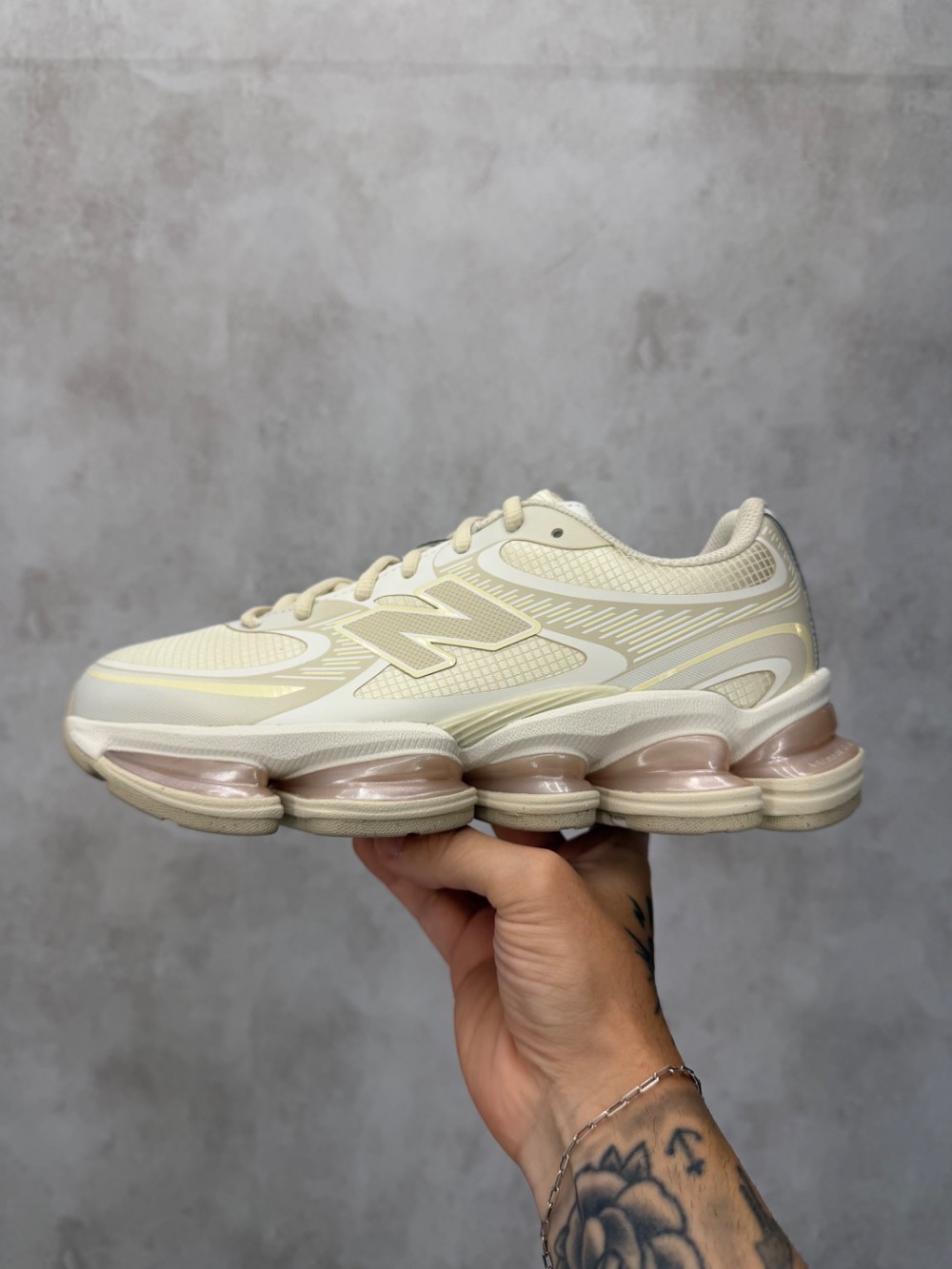 New Balance 2000 Abzorb Linen Sea Salt Timberwolf — 34 / 35 / 36 / 37 / 38 / 39, Novo