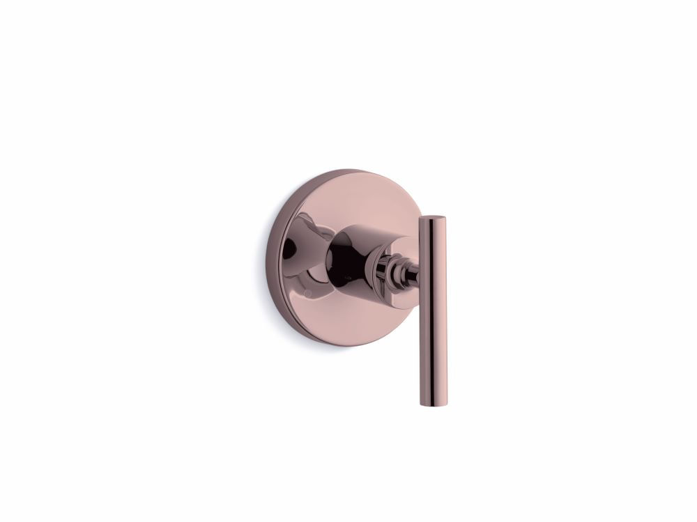 Acabamento Para Válvula Desviadora De Chuveiro Alavanca Purist Rose Gold Kohler