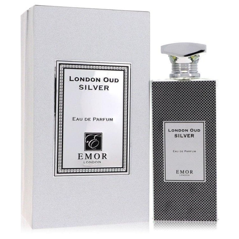 Perfume Emor London Oud Silver 125 ML Eau De Parfum Spray (Unisex) Masculino