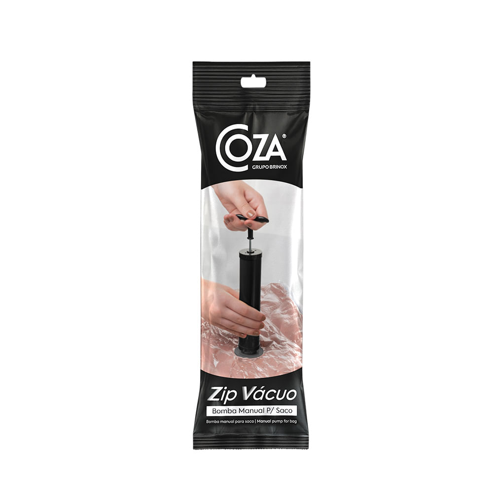 Bomba Manual P/Saco A Vacuo Zip Vacuo