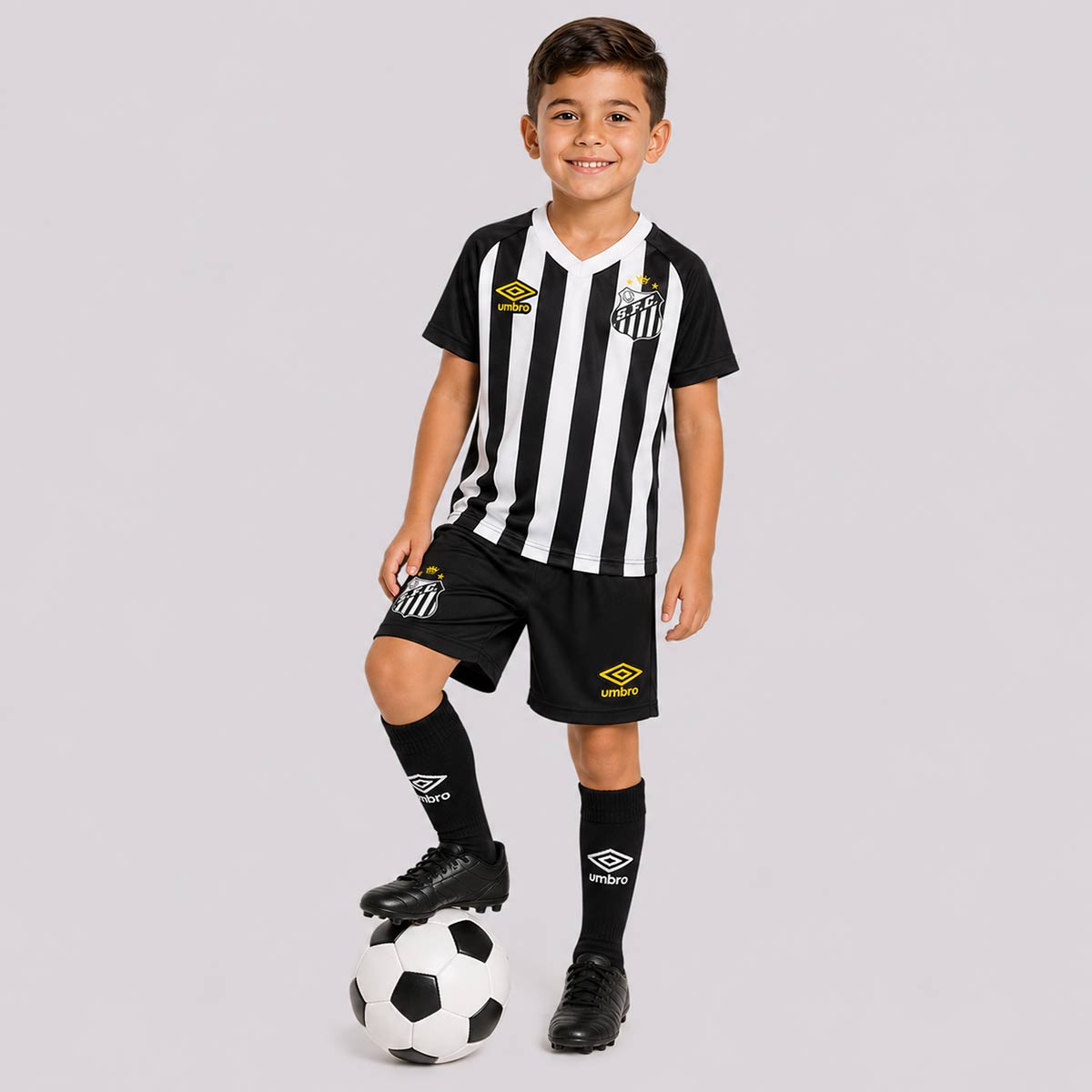 Kit Infantil Umbro Santos II 2025