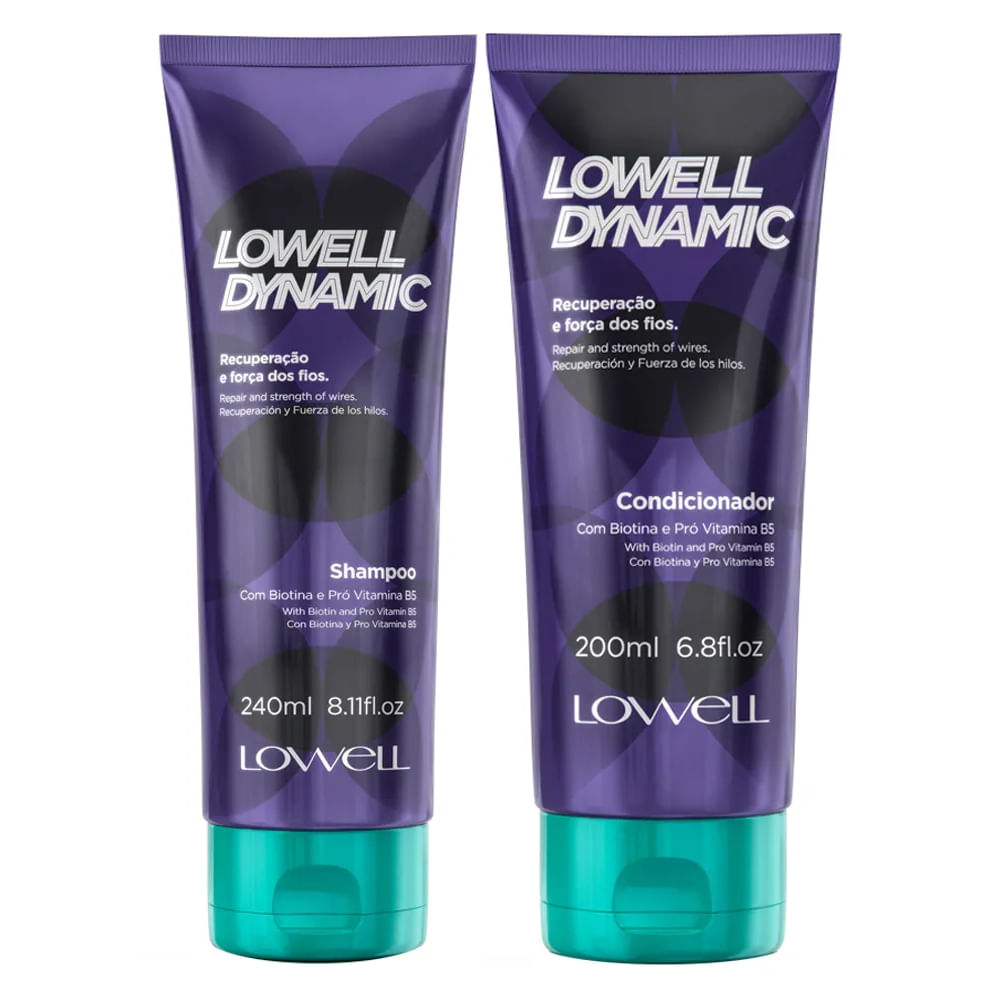 Lowell Dynamic Kit - Shampoo + Condicionador — Kit