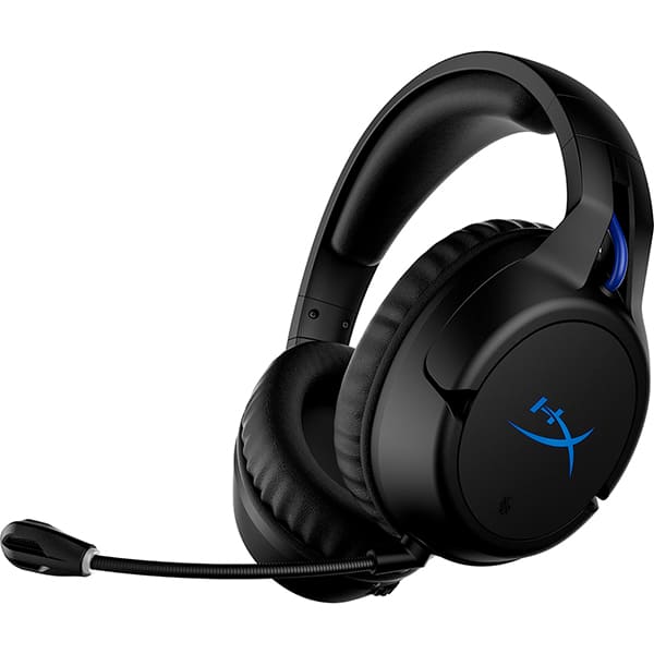 Headset Gamer Sem Fio Cloud Flight para Playstation, Driver 50mm, Microfone removível, Preto e Azul, 4P5H6AA, HyperX CX 1 UN