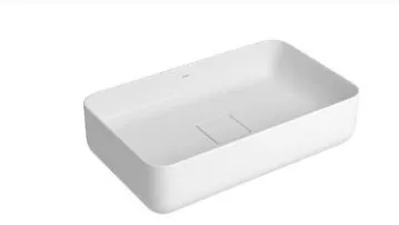 CUBA RETANGULAR DE APOIO 50 CM - BRANCO DECA
