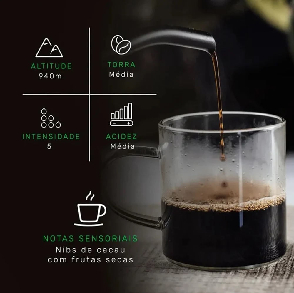 Foto 2 de Cápsulas Coffee Mais Para Nespresso Cerrado Mineiro - 10 Cápsulas