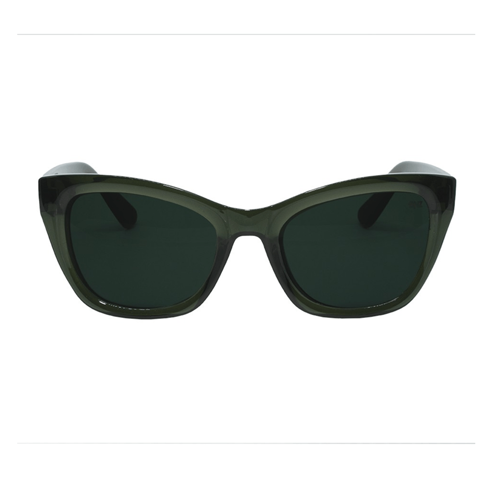 Óculos de Sol Feminino DNZ 1 3024 Verde Militar