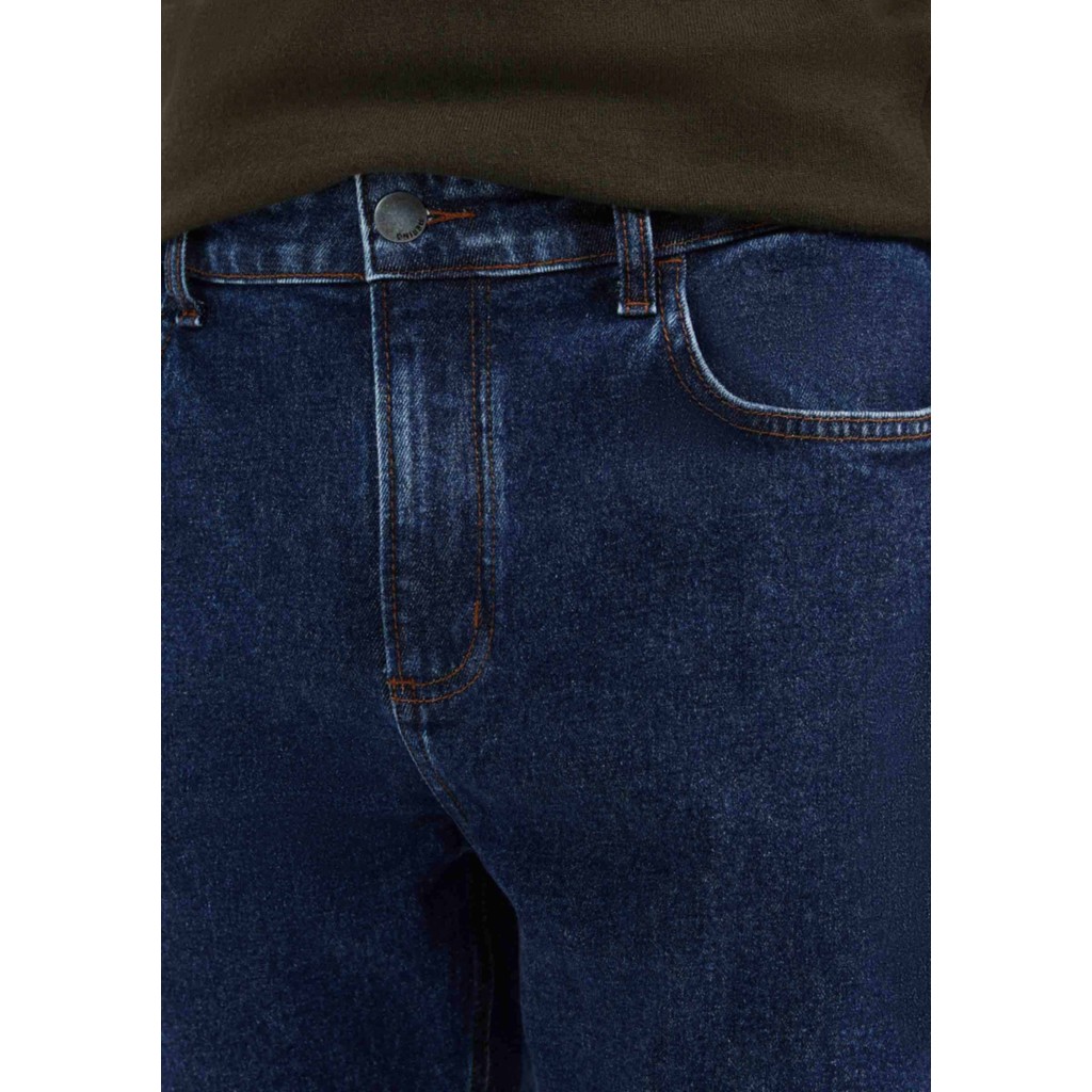 Foto 2 de Calça Jeans Masculina Slim Com elastano