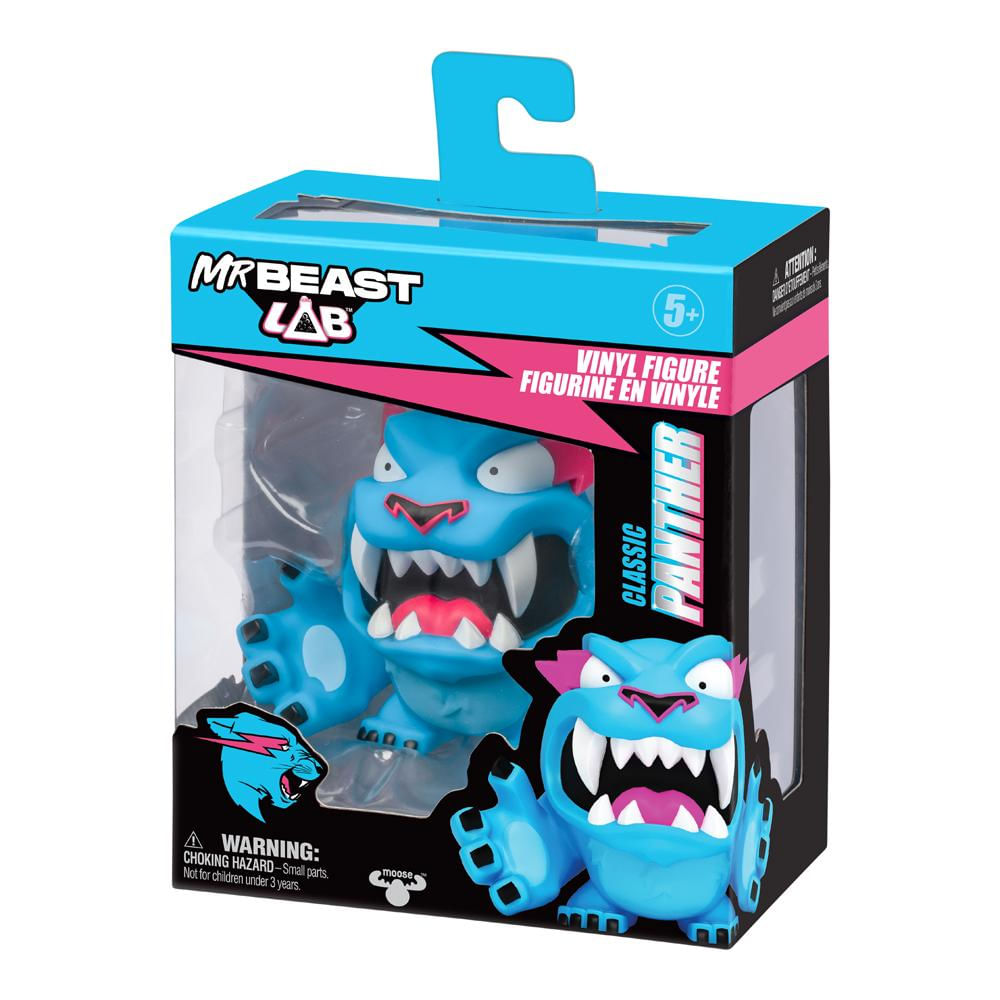 Foto 4 de Boneco de Vinil Colecionável 9cm MrBeast Lab - Pantera Clássica