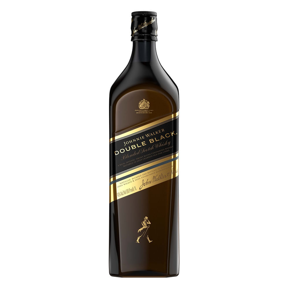 WHISKY JOHNNIE WALKER DOUBLE BLACK - 1L