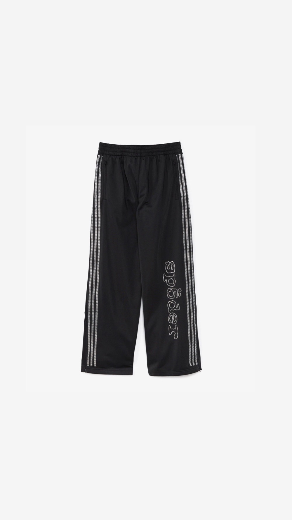 Sp5der x adidas Calça Rhinestone Black — XG, Novo