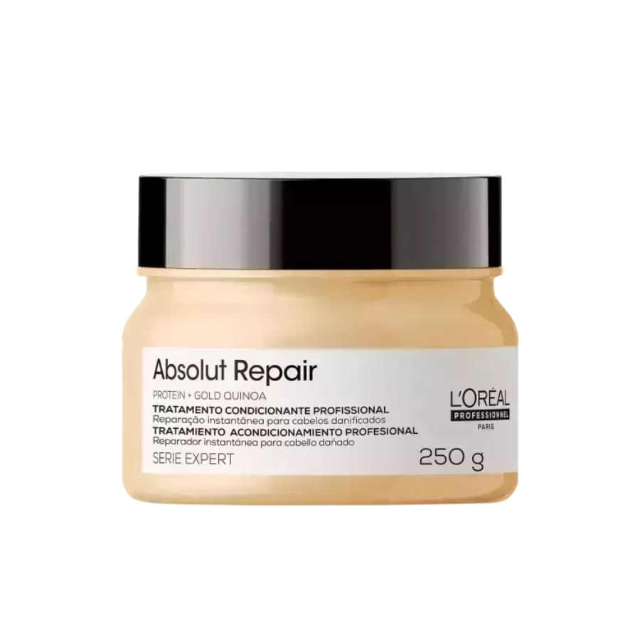 Máscara LOréal Professionnel Absolut Repair Gold Quinoa + Protein 250Ml