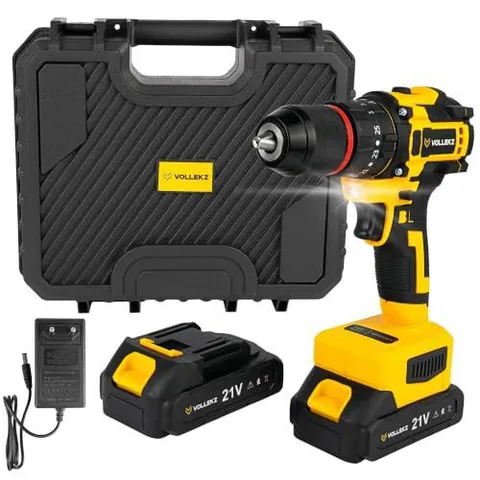 Furadeira Parafusadeira 21V Brushless Vollekz