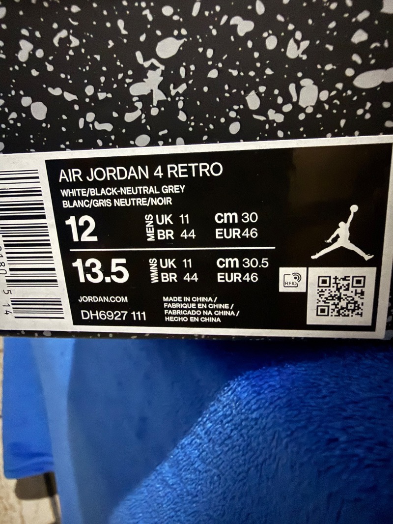 Foto 3 de Air Jordan 4 Military Black — 44, Usado
