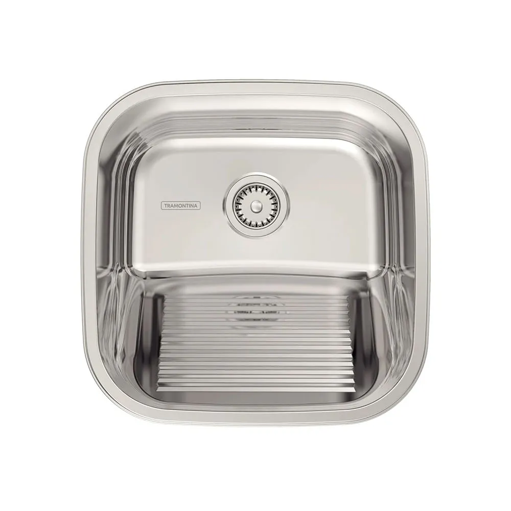 TANQUE ENCAIXE INOX 40X40X22 POL - TRAMONTINA