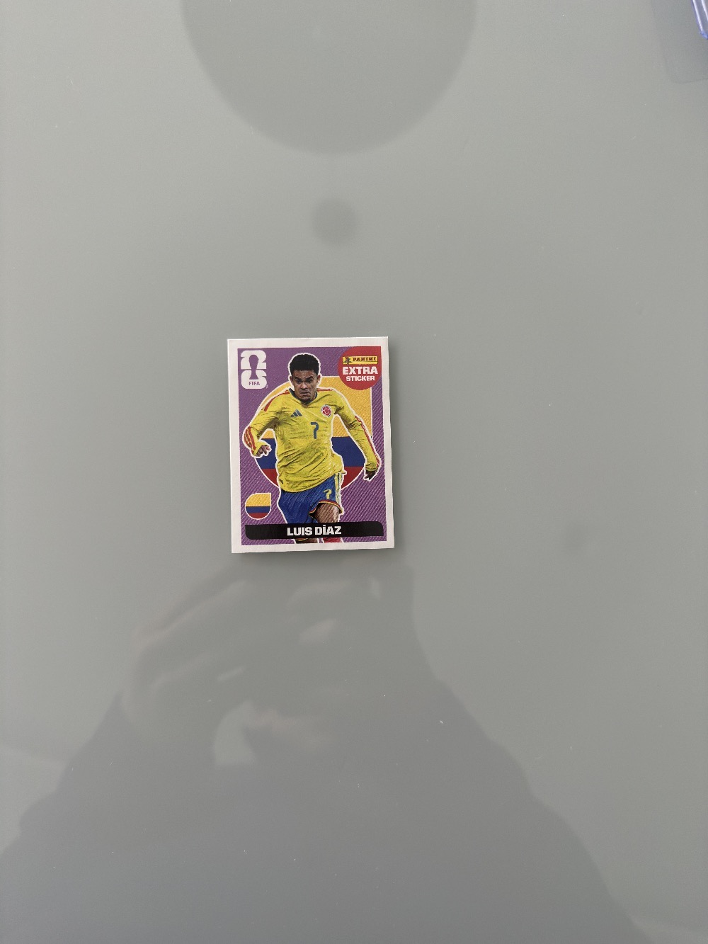 Figurinha Panini Luís Díaz Roxo Legend FIFA World Cup 2026 — Único, Novo