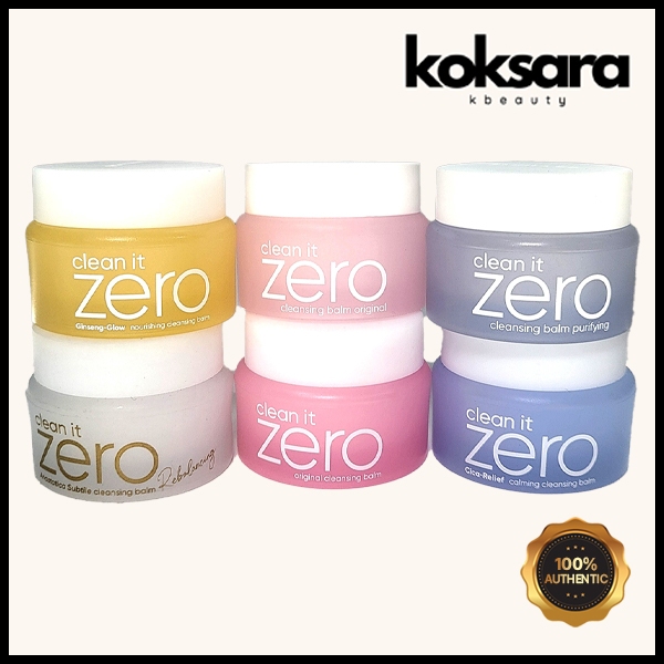 banila co clean it zero cleansing balm 7ml 8types