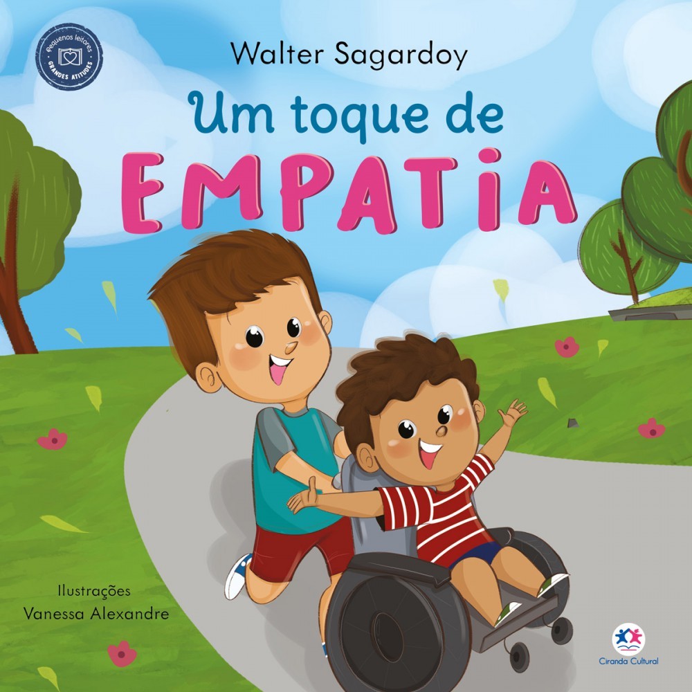 Livro Grampeado Um toque de empatia